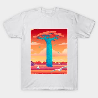 Grandidier’s Baobab tree T-Shirt